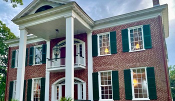 Pleasant Ridge, a Greek Revival style home with Federal elements