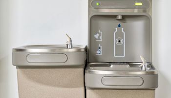 A drinking water fountain