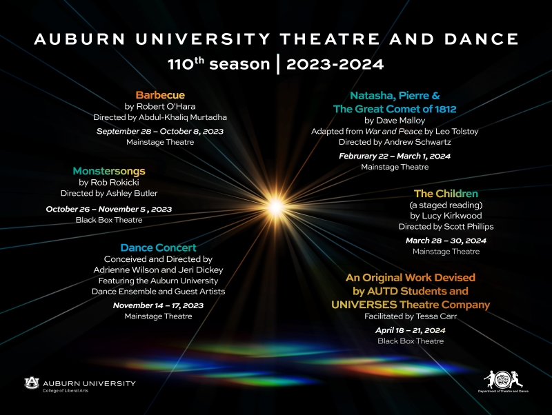 Auburn Theatre 2023-24 Season Announcement