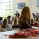 Dean Jason Hicks addresses guests at CLA Day