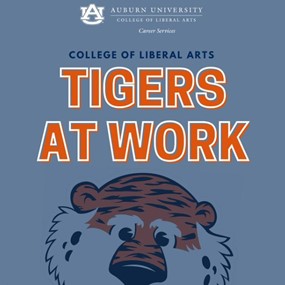 Tigers At Work program featuring Aubie