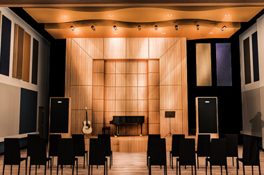Rendering of tracking room under construction