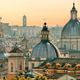 Rooftops of buildings in Rome