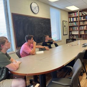 Philosophy Club members meeting