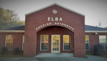Front of Elba Housing Authority building