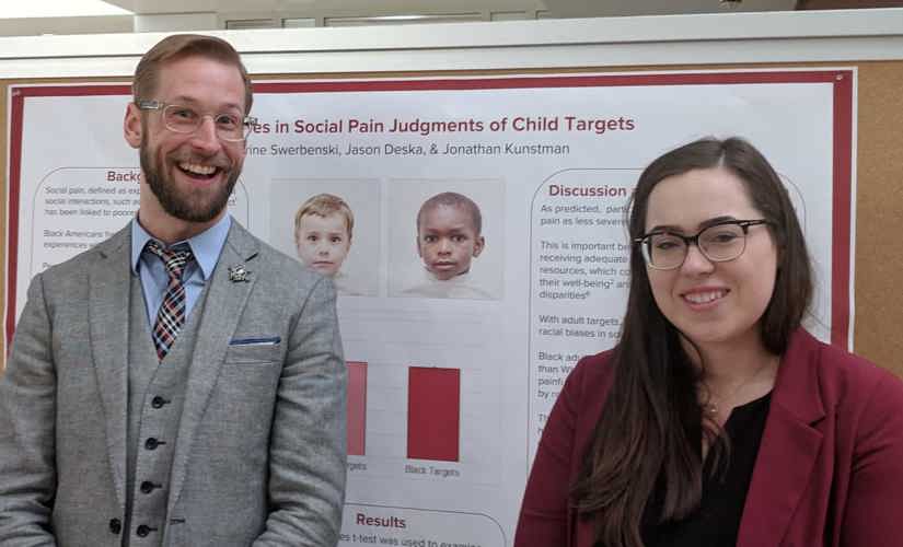 Jonathan and Kat at URF symposium