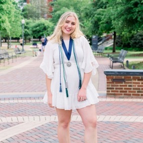 Katie Batcho at graduation