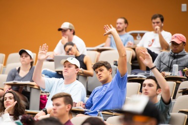 Students in classroom