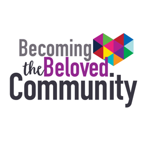 Becoming the Beloved Community logo with heart