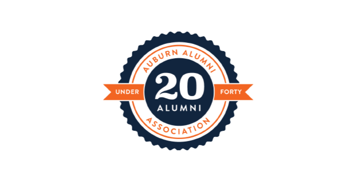 Auburn Alumni Association 20 Under 40 logo