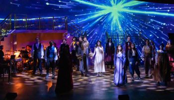 Students rehearse Natasha, Pierre and The Great Comet of 1812