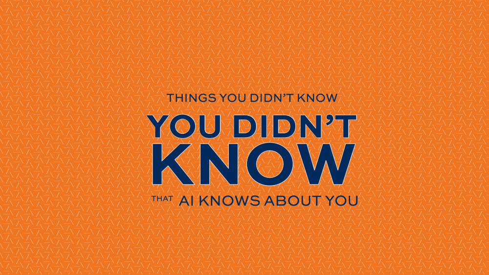 Things You Didn't Know You Didn't Know that AI knows about you logo