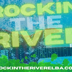 Graphic advertising "Rockin' the River"