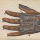 Diagram of a mechanical iron hand from the 16th century