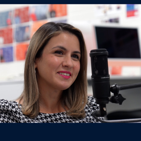 Health Services Administration Professor Dr. Haneen Ali discusses patient care innovation on the Things You Didn't Know You Didn't Know Podcast
