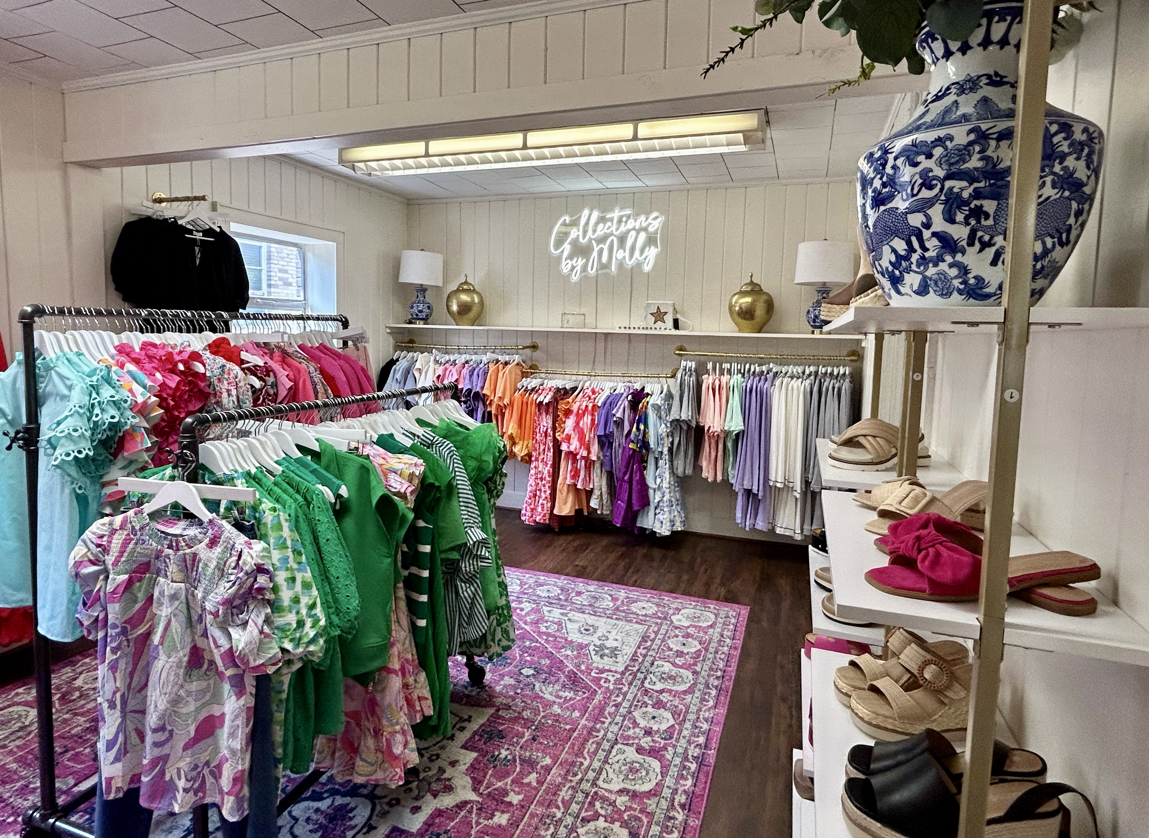 Shoes, handbags, dresses and more can be found at the Camden boutique.