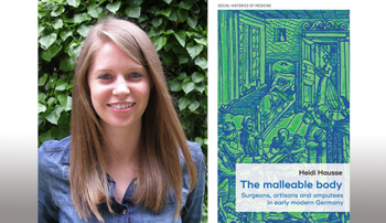 Heidi Hausse and her book, The Malleable Body