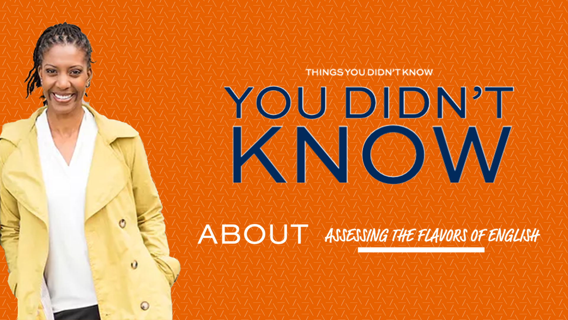 Assistant professor Megan-Brette Hamilton on The Things You Didn't Know You Didn't Know graphic