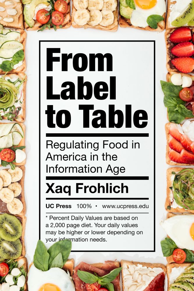 From Label to Table book cover styled like a Nutrition Facts label