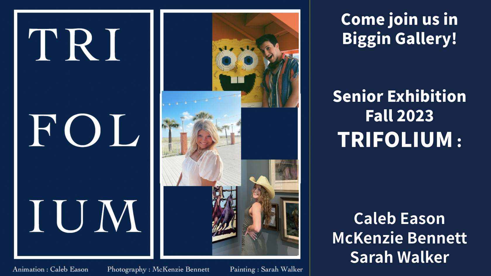 Fall 2023 Senior Project Exhibition