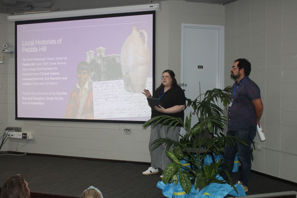 Maiben Beard and Jesús Tirado presenting at the 2026 SSEC International Conference in Puerto Rico
