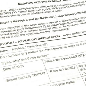 Medicaid application