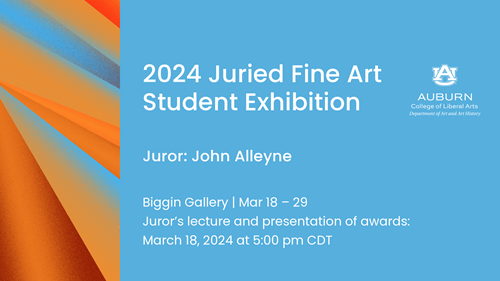 2024 Juried Fine Art Student Exhibition