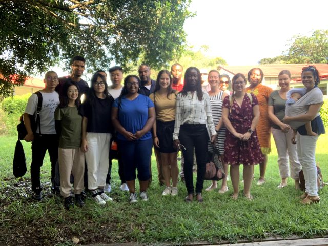 Group of students in Ghana 