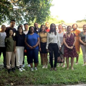 Group of students in Ghana 