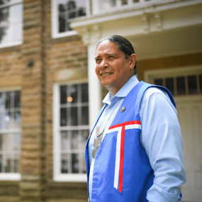 Muscogee Nation Ambassador Jonodev Chaudhuri