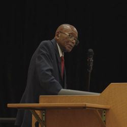 Fred Gray speaking at Auburn's Constitution Day