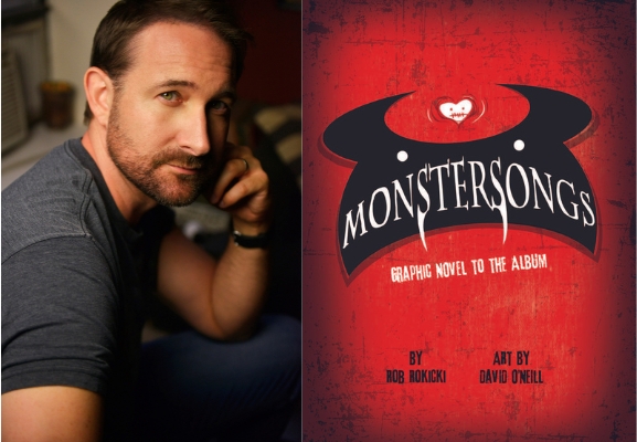 Rob Rokicki and Monstersongs book cover