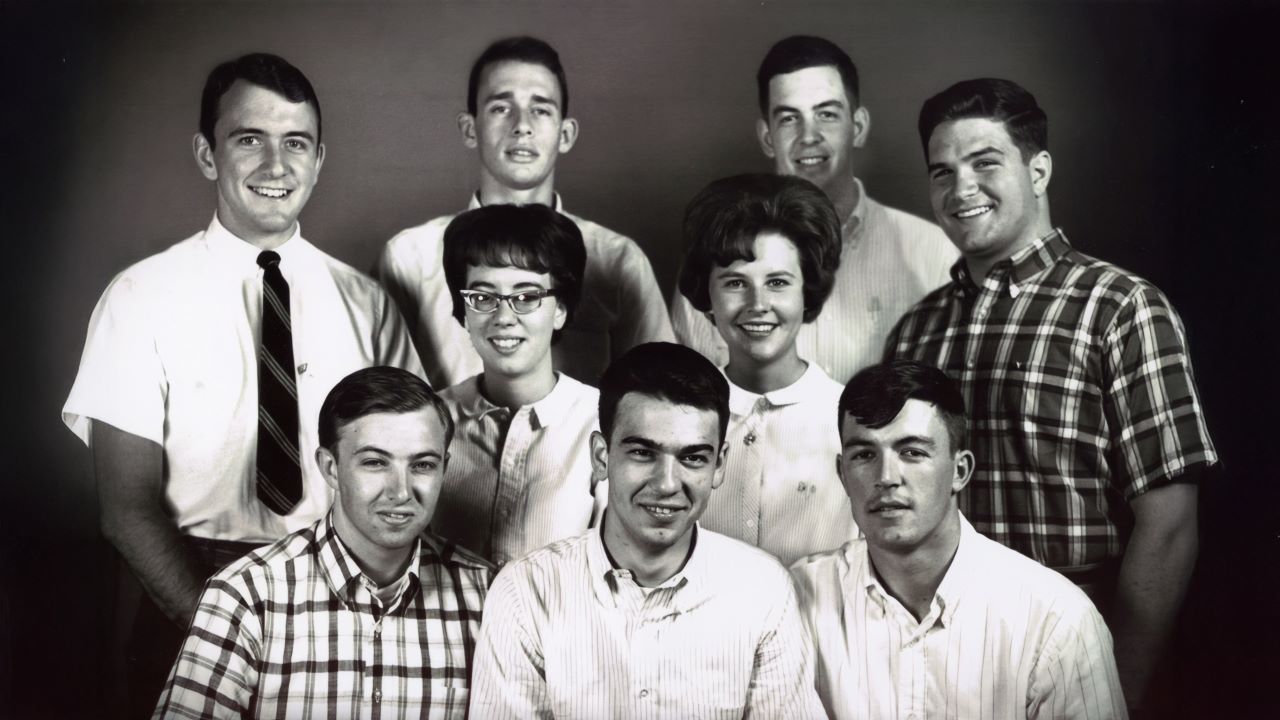 The founding members of the Auburn Law Society in 1964