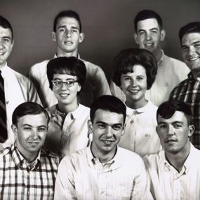 The founding members of the Auburn Law Society in 1964