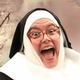 laughing nun