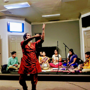 Indian woman dancing